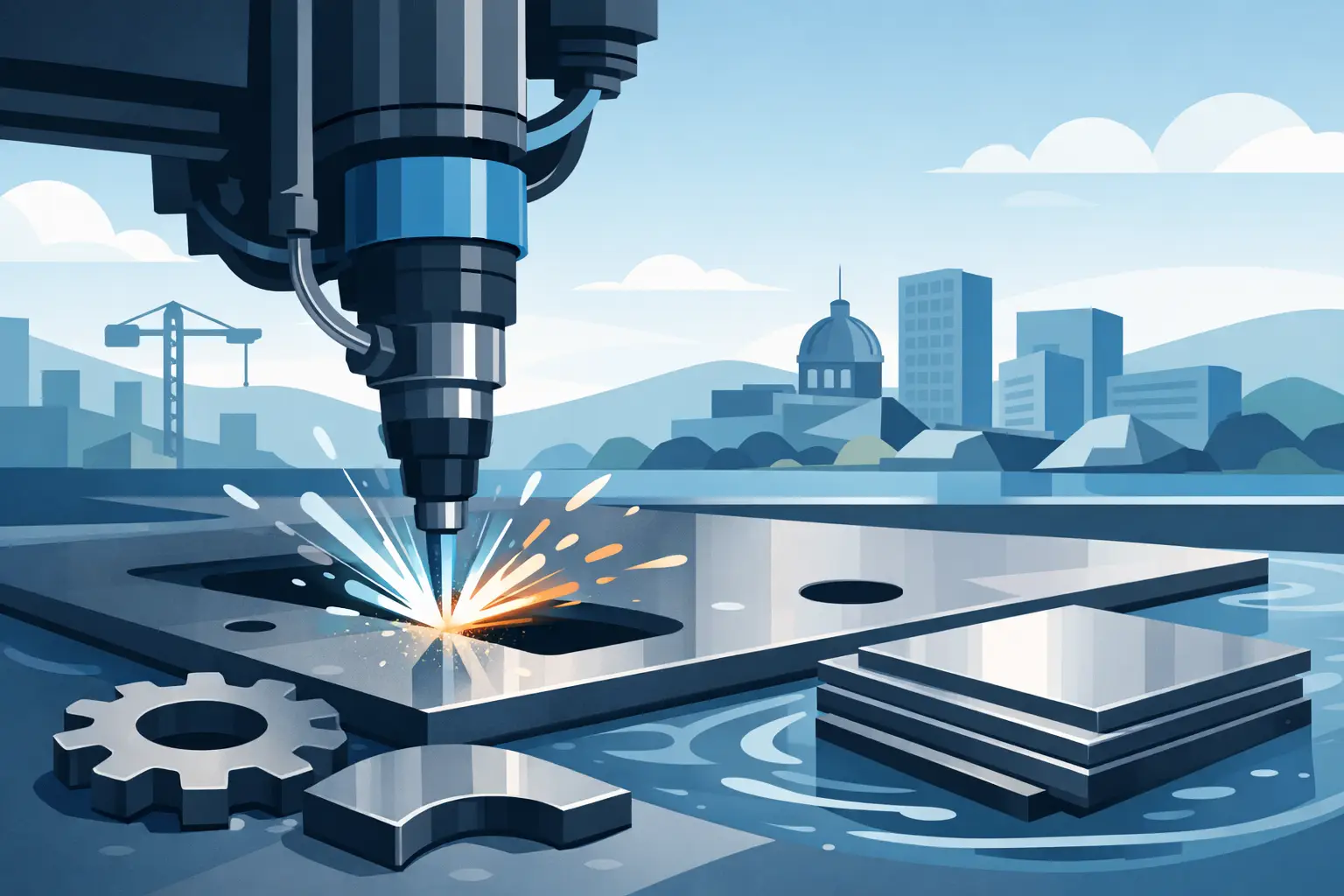 Abrasive Waterjet Cutting Services in Adelaide