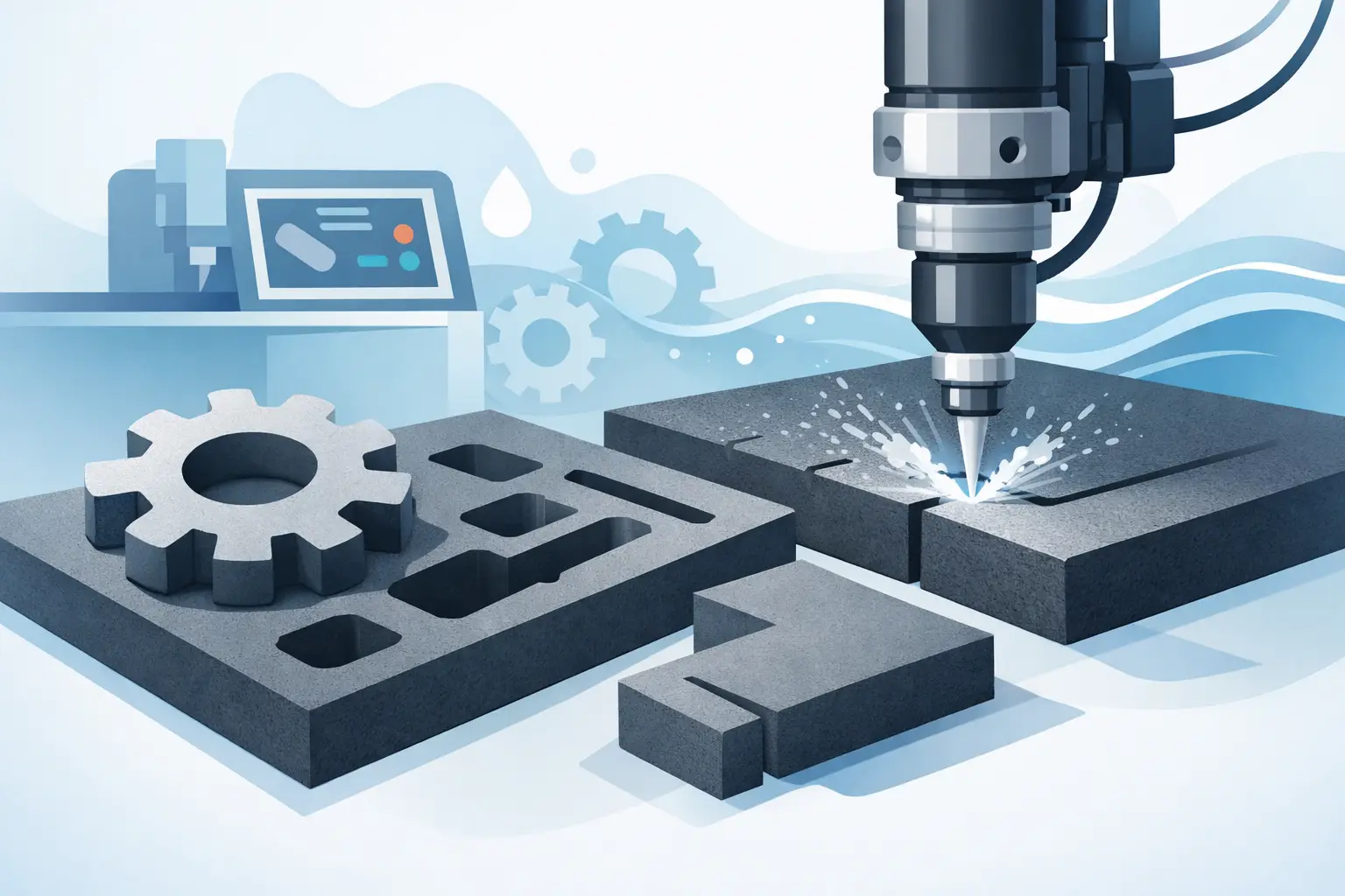 Foam Waterjet Cutting Service for Precise Parts